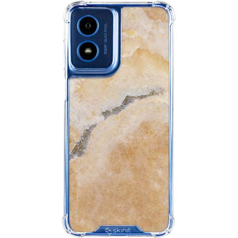 Crystal Vanilla Moto G 5G (2024) Clear Case